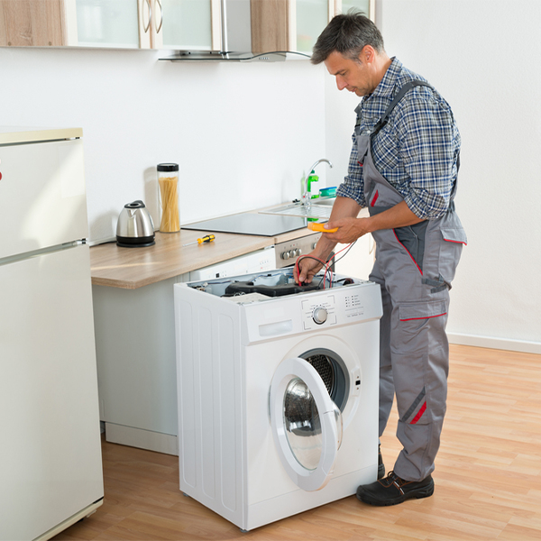 can you walk me through the steps of troubleshooting my washer issue in Weldona